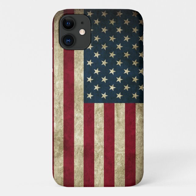 Funda De Case-Mate Para iPhone Buzón Otter de la bandera estadounidense (Reverso)