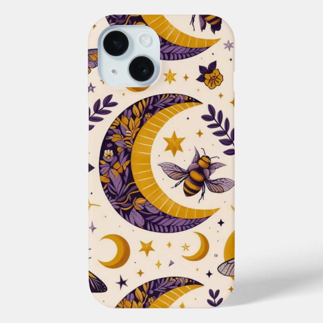 Funda De Case-Mate Para iPhone Buzz celeste (Reverso )