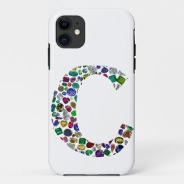 Funda Para iPhone 11 C Diseño inicial de gema
