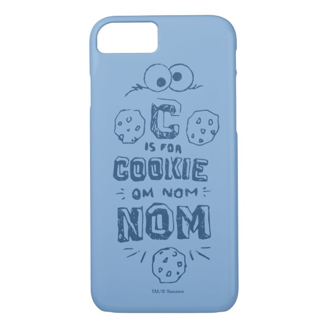 Funda De Case-Mate Para iPhone C es para Cookie (Reverso)