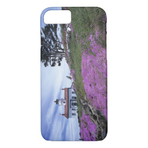 Funda Para iPhone 8/7 CA, Crescent City, faro de Battery Point con