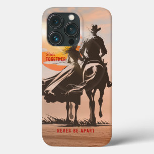 Funda Para iPhone 13 Pro Cabalgando juntos - Una maravillosa vida Western (