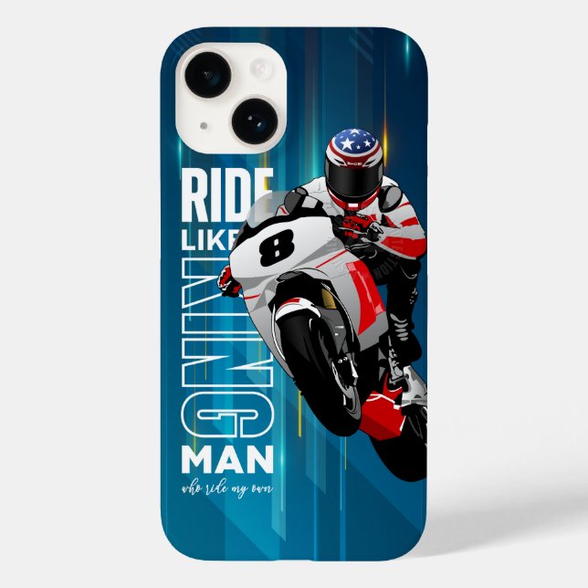 Funda De Case-Mate Para iPhone Cabalgata como un rey | (Reverso )