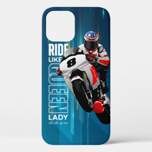 Funda Para iPhone 12 Cabalgata como una Reina