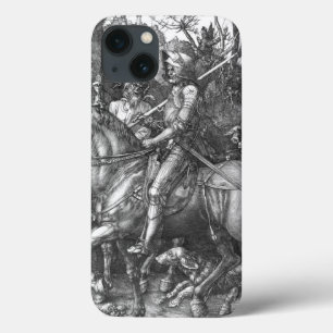 Funda Para iPhone 13 Caballero, muerte y el diablo, 1513 (grabado)