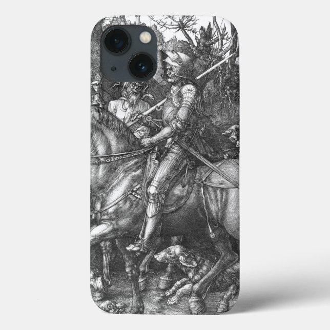 Funda De Case-Mate Para iPhone Caballero, muerte y el diablo, 1513 (grabado) (Reverso)