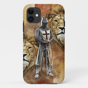 Funda Para iPhone 11 Caballeros Templar 001