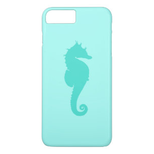 Funda Para iPhone 8 Plus/7 Plus Caballito de mar turquesa 2