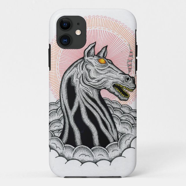 Funda De Case-Mate Para iPhone caballo (Reverso)