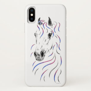 Funda Para iPhone X Caballo árabe elegante