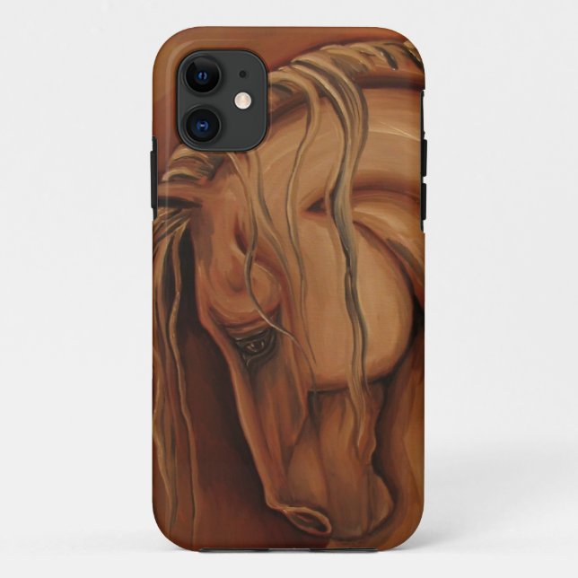Funda De Case-Mate Para iPhone Caballo clásico (Reverso)