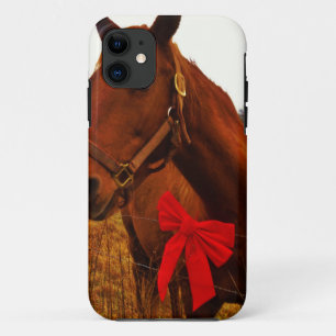 Funda Para iPhone 11 Caballo con arco rojo