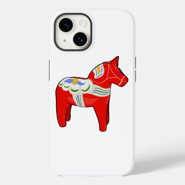 Funda De Case-Mate Para iPhone Caballo dalecareño (Reverso )