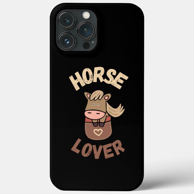 Funda De Case-Mate Para iPhone Caballo de bolsillo (Reverso )