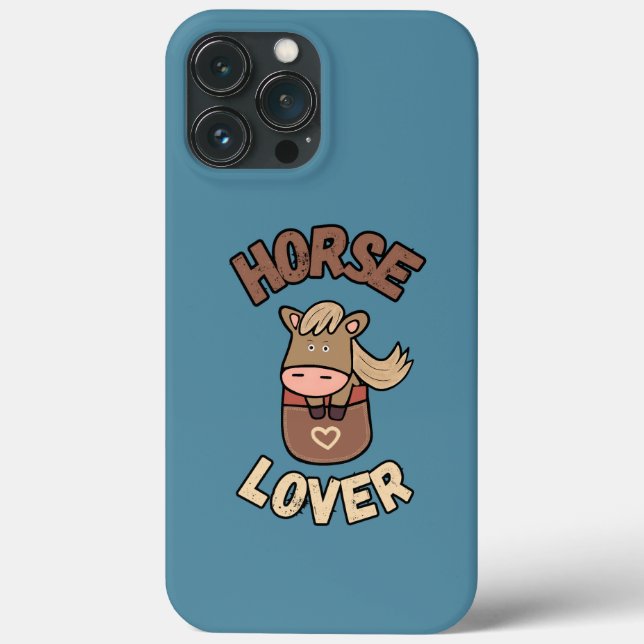 Funda De Case-Mate Para iPhone Caballo de bolsillo (Reverso )