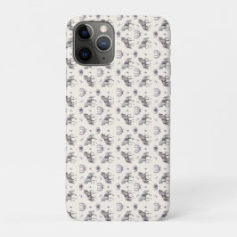 Funda Para iPhone 11 Pro Caballo de Doma Elegante y Herradura Acuarela