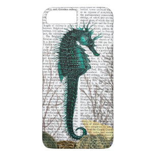 Funda Para iPhone 8 Plus/7 Plus Caballo de mar y erizos de mar 2