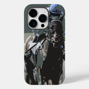 Funda Para iPhone 14 Pro De Case-Mate Caballo De Raza Con Jockey En Estuche De Teléfono
