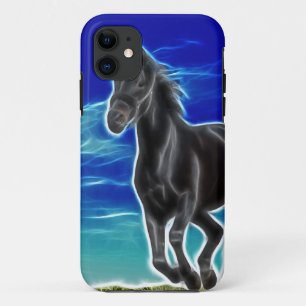 Funda Para iPhone 11 Caballo de Stallion negro