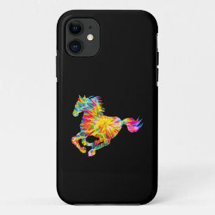 FUNDA PARA iPhone 11 CABALLO DE TINTURA ENLACE