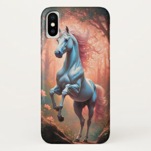Funda Para iPhone X caballo en el bosque
