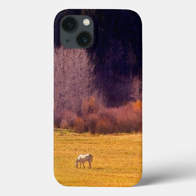 Funda De Case-Mate Para iPhone Caballo en la caída I (Reverso)