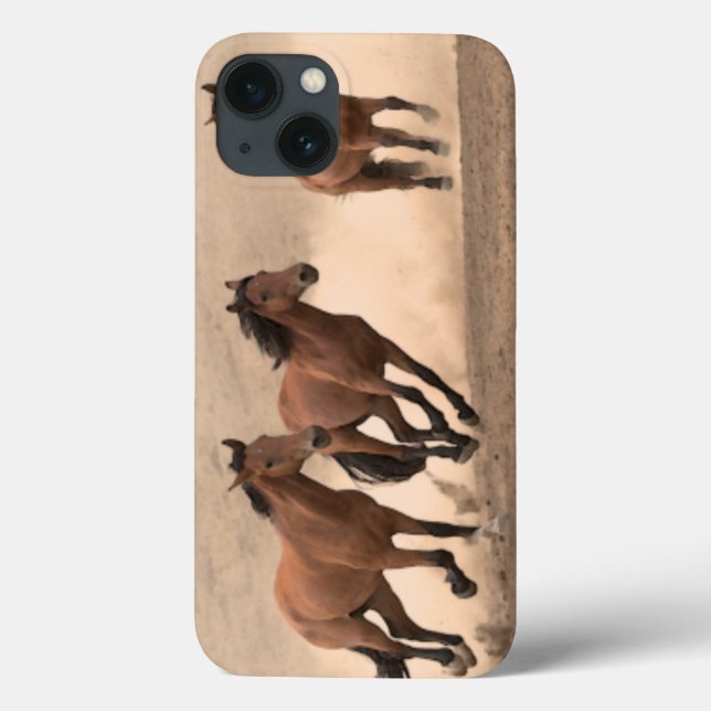 Funda De Case-Mate Para iPhone Caballo en la caída II (Reverso)