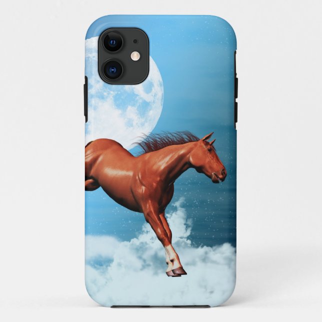 Funda De Case-Mate Para iPhone Caballo espiritual (Reverso)