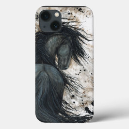 Funda Para iPhone 13 Caballo frisio por el caso del iPhone 6 de Bihrle
