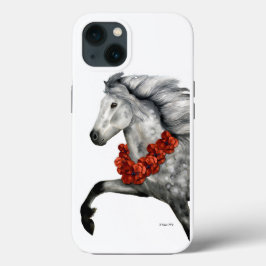 Funda Para iPhone 13 Caballo islandés festivo carismático