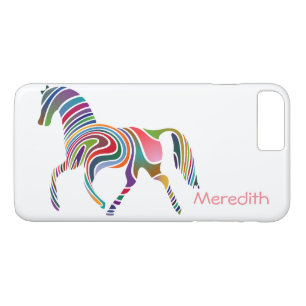 Funda Para iPhone 8 Plus/7 Plus Caballo mágico de color arcoiris