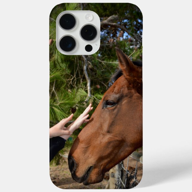 Funda De Case-Mate Para iPhone Caballo Marrón Llamó A Bennie Amando Una Patata, (Reverso )