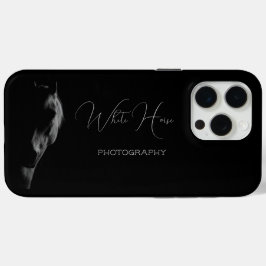 Funda Para iPhone 15 Pro Max Caballo Oscuro Personalizado