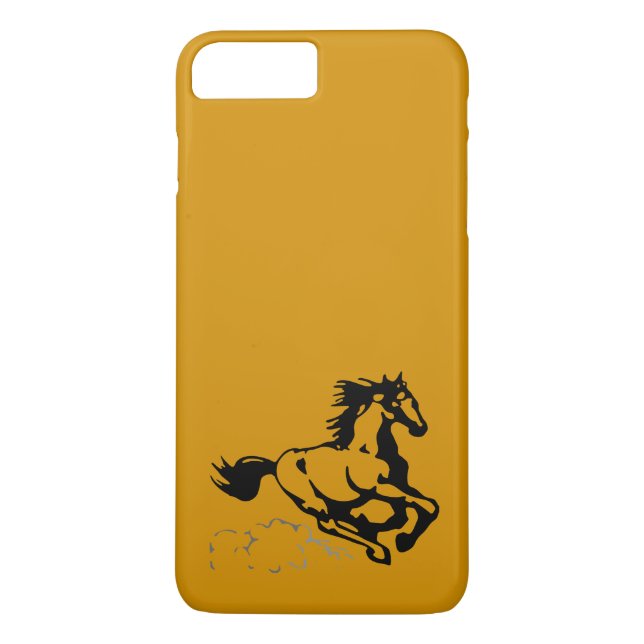 Funda De Case-Mate Para iPhone Caballo silvestre y libre (Reverso)