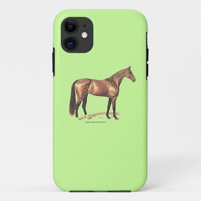 Funda De Case-Mate Para iPhone Caballo tostado (Reverso)