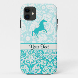 Funda Para iPhone 11 Caballo verde azulado