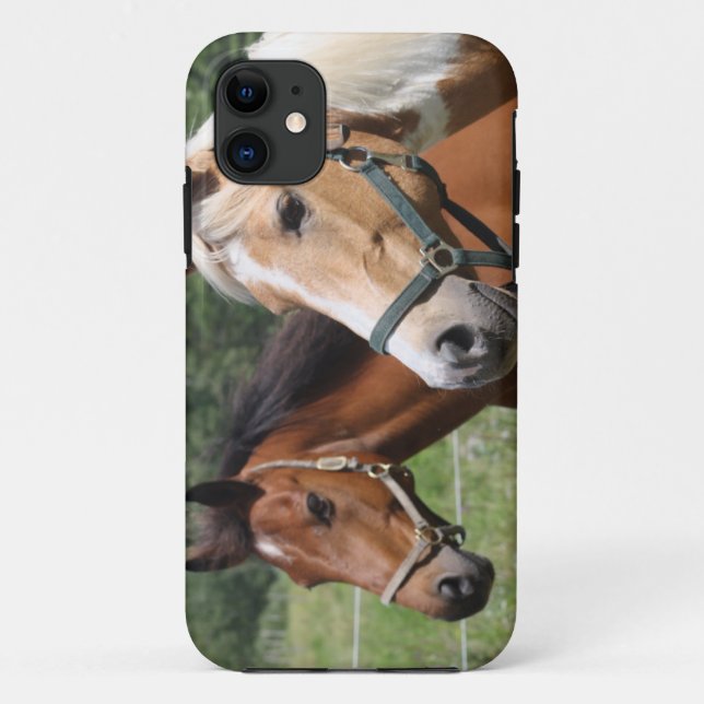 Funda De Case-Mate Para iPhone Caballos (Reverso)