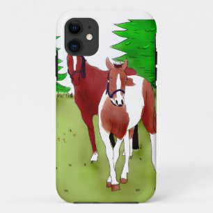 Funda Para iPhone 11 Caballos
