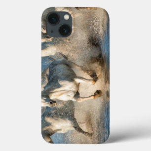 Funda Para iPhone 13 Caballos blancos de Camargue, Francia