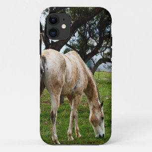 Funda Para iPhone 11 Caballos Blancos Lodosos,