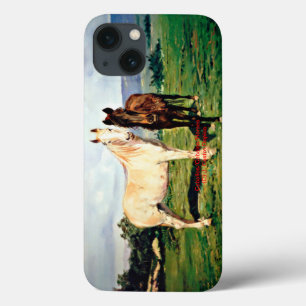Funda Para iPhone 13 Caballos/Cabalos/Horses