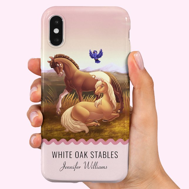 Funda De Case-Mate Para iPhone Caballos de Appaloosa y Palomino (Subido por el creador)