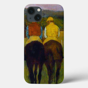 Funda Para iPhone 13 Caballos de carreras Edgar Degas en Longchamp