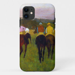 Funda Para iPhone 11 Caballos de carreras Edgar Degas en Longchamp