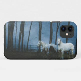 Funda Para iPhone 11 Caballos fantasmales en estuche para iPhone Funda-