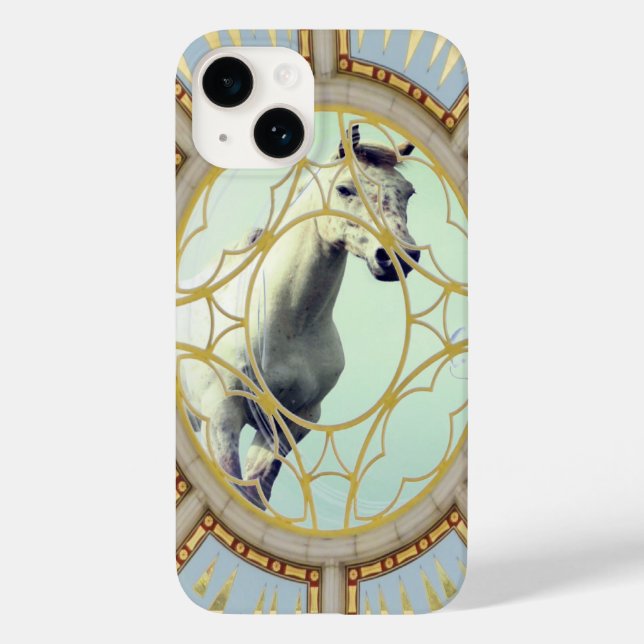 Funda De Case-Mate Para iPhone Caballos salvajes (Reverso )