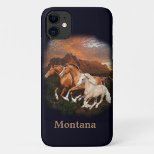 Funda Para iPhone 11 Caballos salvajes
