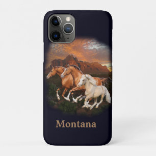 Funda Para iPhone 11 Pro Caballos salvajes