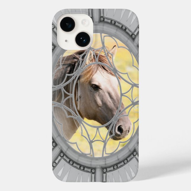 Funda De Case-Mate Para iPhone Caballos Salvajes (Reverso )