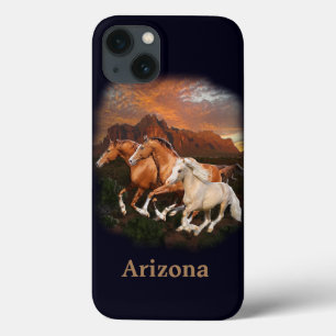Funda Para iPhone 13 Caballos salvajes